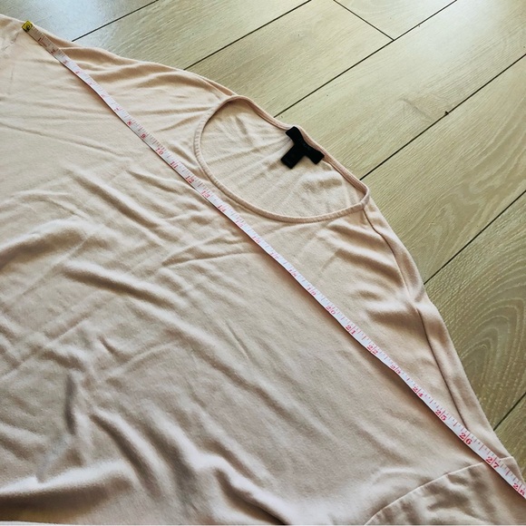 J. Crew Relaxed Fit Waist Tie Long Sleeve Top in Light Pink Size M - Picture 3 of 11